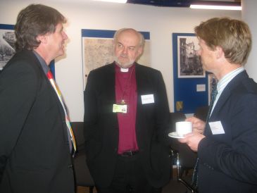 RAG members chat at the survey launch