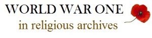World War One in Religious Archives