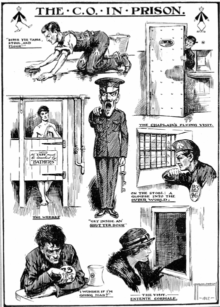 LSF Conscientious Objector in Prison by G.P. Micklewright